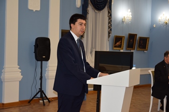 Выступление руководителя департамента региональной политики РВИО Вакуленко Ильи Вячеславовича