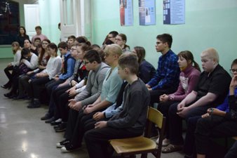 Выставка в Костромской школе-интернате для слепых и слабовидящих. Фото.
